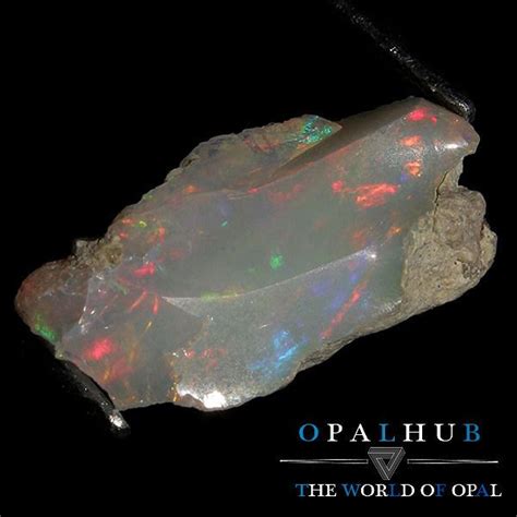 575 Cts Natural Ethiopian Welo Fire Opal Rough Gemstone Play Of Color