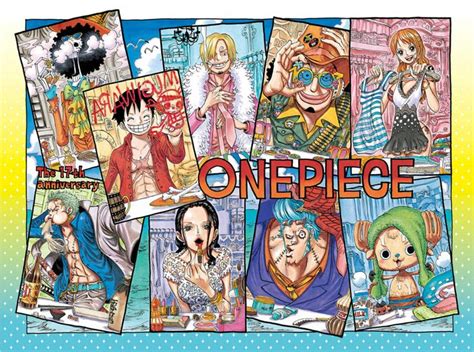 Color Spreads One Piece Manga One Piece Chapter One Piece Anime