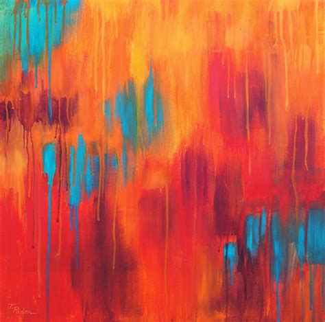 Paintings By Theresa Paden Abstract Painting In Bright Southwest