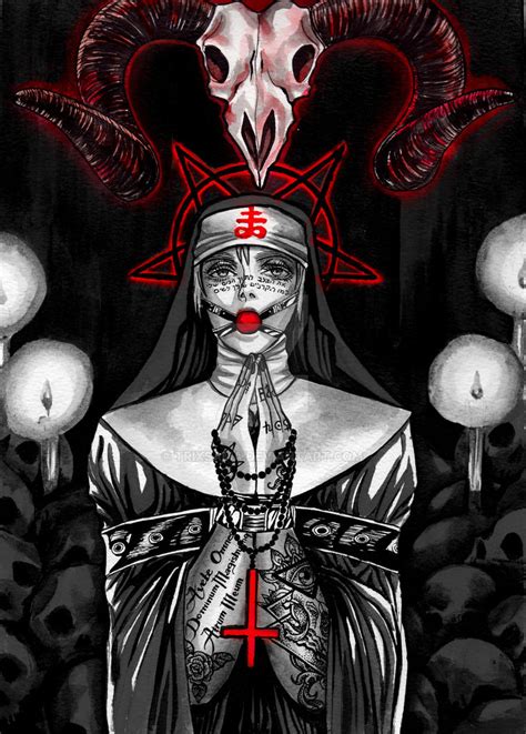 Commission Satan Nun By Trixsama On Deviantart