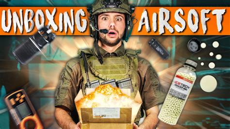 Unboxing Airsoft Equipement And Accessoire Airsoft Francais Youtube
