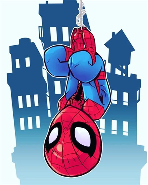 Spider Man Marvel Cartoons Chibi Marvel Spiderman
