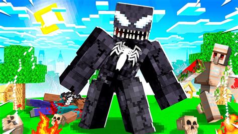 Soy Venom En Minecraft Épico Mods Youtube