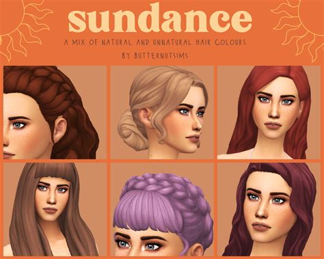 Sims 4 More Hair Colors Cc Usedwhite