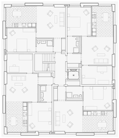 Floor Plan Furniture Vector At Getdrawings Free Download