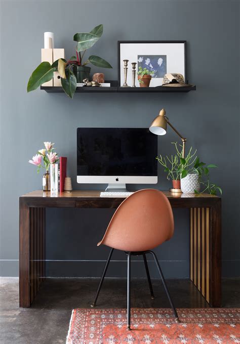 Best Colors To Paint Home Office Energizing Red Home Office Walls