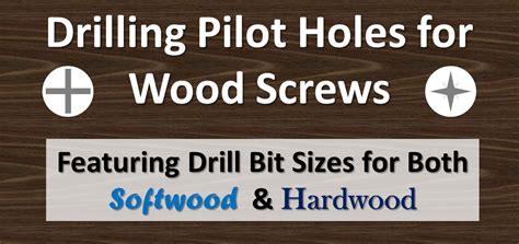 Lag Screw Pilot Hole Sizes For Wood Best Drill Bit Size For Each Bolt