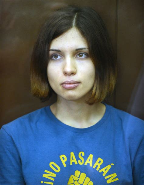 Pussy Riot Nadejda Tolokonnikova Bient T Libre Elle