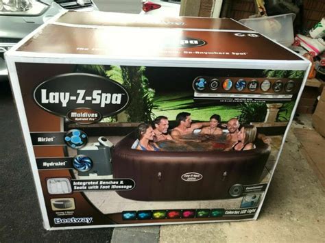 Lay Z Spa Maldives Hydrojet Pro Hot Tub Person New Lazy Inflatable Massage Spa For Sale From