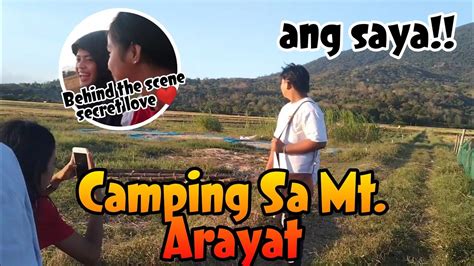 Camping Sa Mt Arayat Ang Sayajt Vlogs Youtube