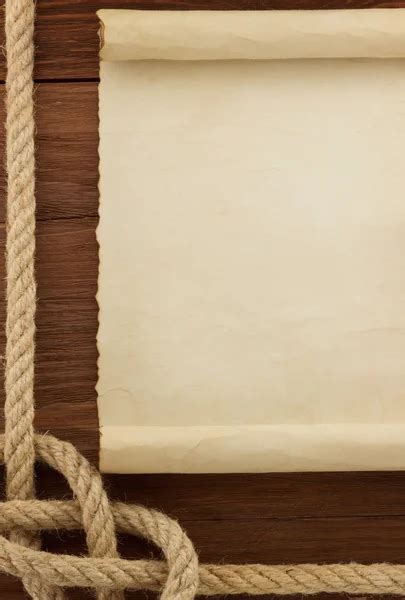 Ropes And Old Vintage Paper Stock Image Everypixel