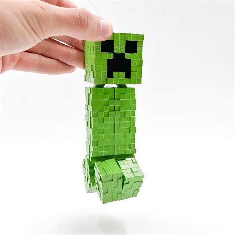 Minecraft Flexi Creeper Articulated Print In Place Creeper 3d Model 3d