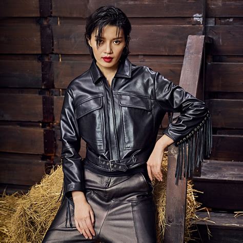 Buy Womans Sexy Leather Jacket Tassel Coat Short