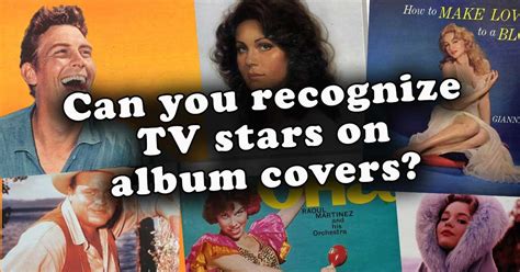 Can You Recognize These Classic Tv Stars On Old Album Covers