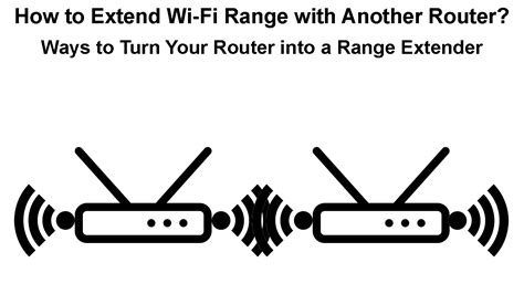 How To Extend Wi Fi Range With Another Router Ways To Turn Your