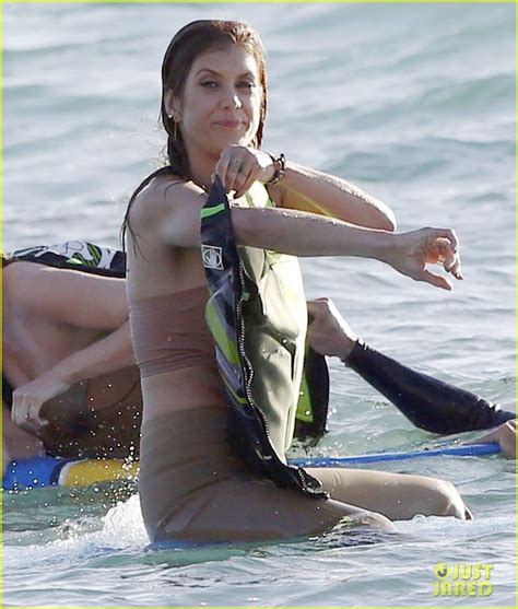Kate Walsh Wears Flesh Colored Wet Suit For Bad Judge Nude Scene