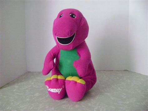 Playskool Talking Barney Purple Dinosaur Plush Interactive Toy 71245