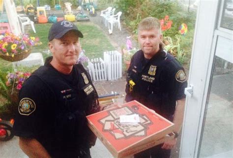 Police Complete Pizza Delivery