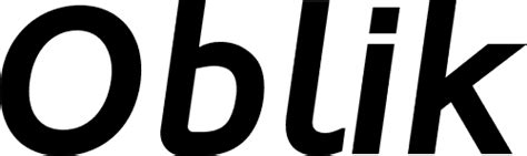 Oblik-BoldItalic font