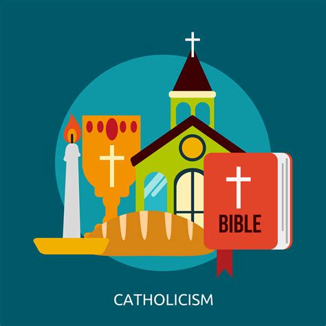 Catolicismo Conceptual Ilustración Diseño 474331 Vector En Vecteezy