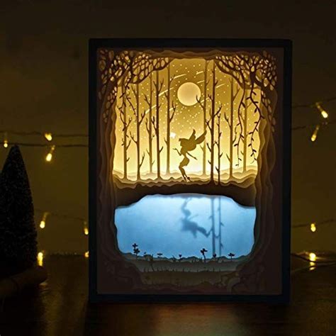 Papercut Light Boxes Night Light Lamp Of Creative Light Paintings