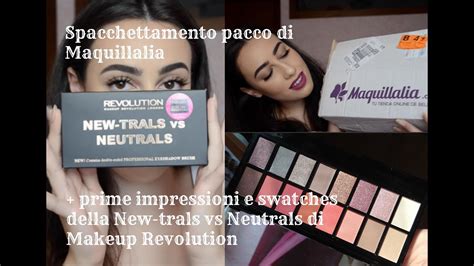 haul maquillalia prime impressioni nuova palette makeup revolution youtube