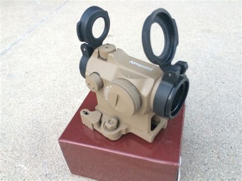 Sold Tan T2 Aimpoint Replica High Mount Qd Killflash And Flip Up Lens