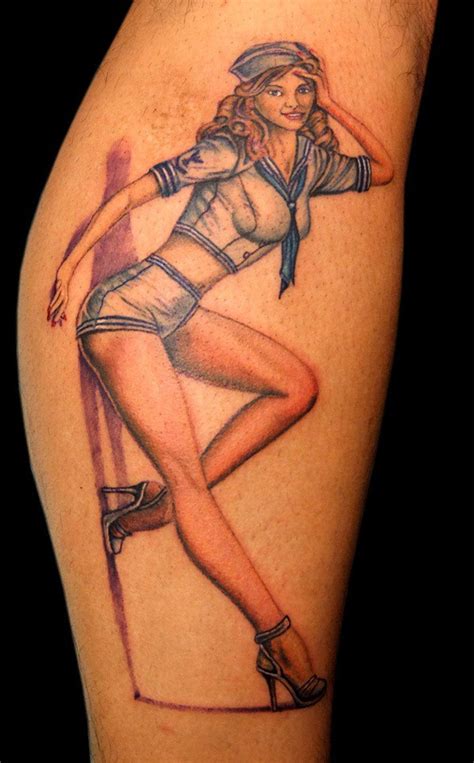 Old Fashioned Pin Up Girl Tattoos My Xxx Hot Girl