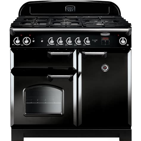 Rangemaster Cla100ngfblc Classic 100cm All Gas Range Cooker Gloss