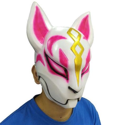 Fortnite 2018 New Plastic Fox Drift Mask Halloween Costumes Now For