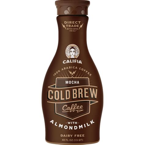 Califia Farms Mocha Cold Brew Coffee With Almond Milk Dairy Free 48