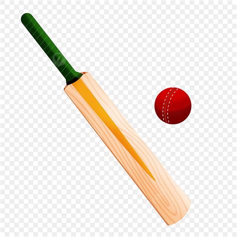 Cricket Bat And Ball Clip Art