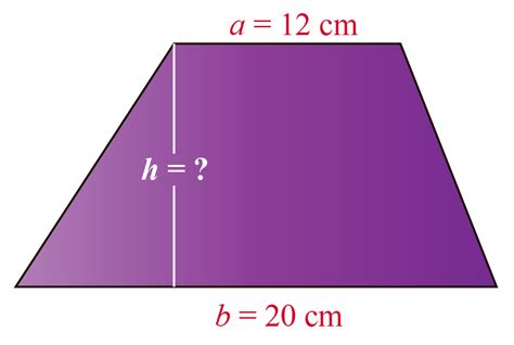 Area Of A Trapezoid Definition Examples Facts And Formula Cuemath