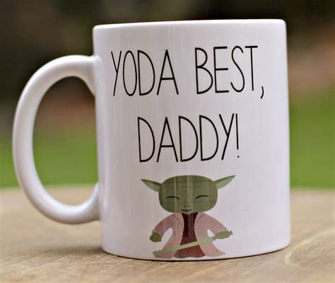 Or course it makes a great birthday card or just because card for any star wars fan. Yoda best dad mug, Stocking stuffer, Christmas gift for ...