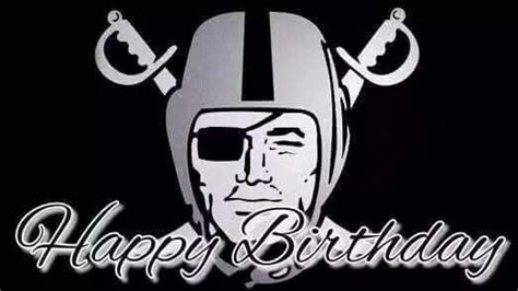 Happy Birthday Oakland Raiders Raiders Raiders Wallpaper