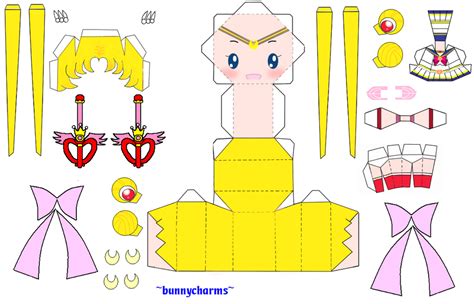 Sailor Moon S Papercraft By Bunnycharms On Deviantart