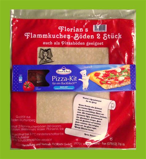 Das Knack Back Pizza-Kit TIP Pizza Presto und Florians Flammkuchen