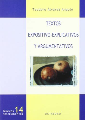 Pdf Alvarez Angulo Teodoro Texto Expositivo Explicativo Y Texto Hot
