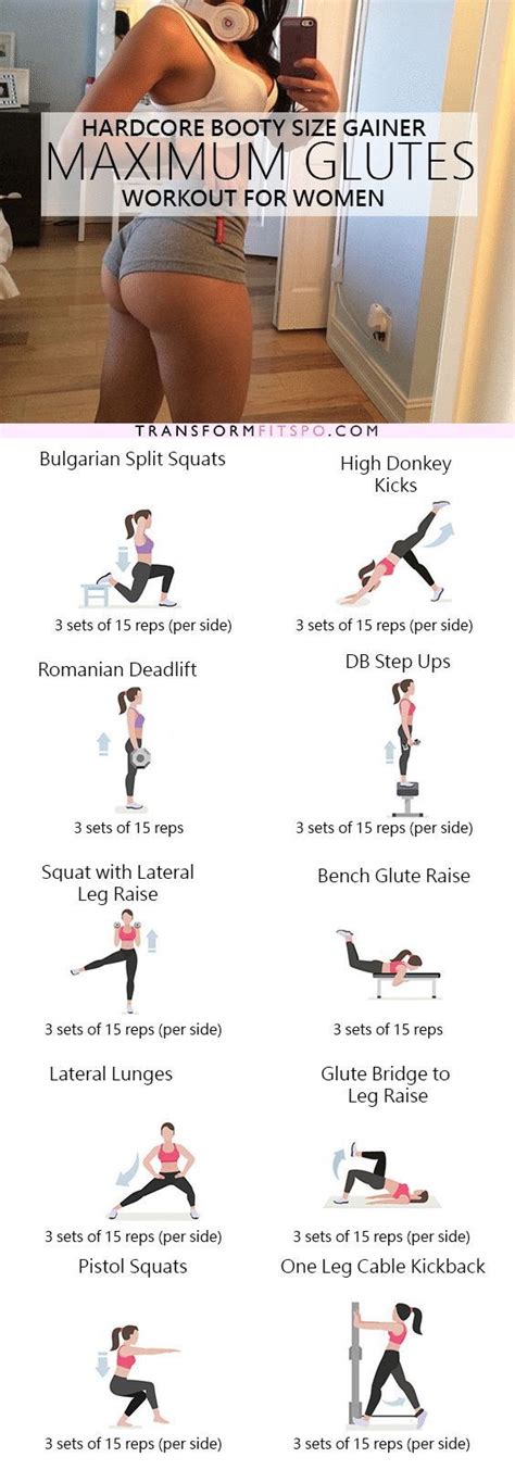 21 workouts for women that will help you get the perfect booty trimmedandtoned