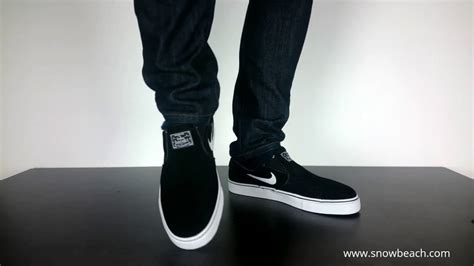 Check out tillys range of nike sb shoes. NIKE SB STEFAN JANOSKI SLIP ON black white 833565 001 ...