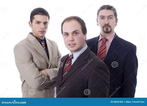 Three Business Men Stock Image Image Of People Executive 8055785