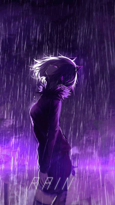 16 Purple Anime Wallpapers For Iphone And Android By Ronald Martin