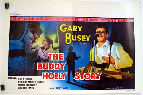 Buddy Holly Story The Movie Poster The Buddy Holly Story Movie