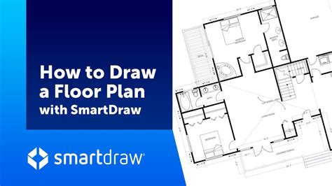 How To Draw A Floor Plan Smartdraw 20 Youtube