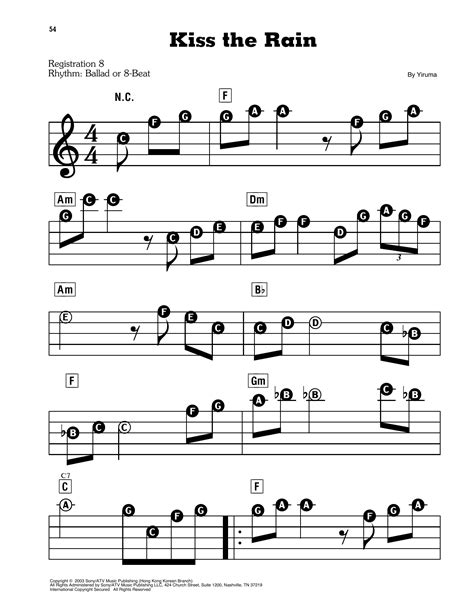 Free pdf download of kiss the rain piano sheet music by yiruma. 適切な Kiss The Rain Piano - さのばりも