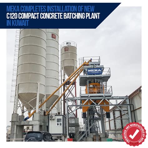 Meka On Twitter Meka Has Installed A New C 120 Compact Type Concrete