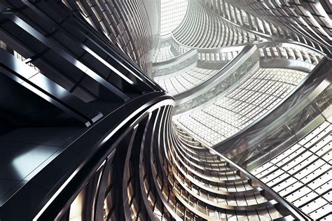 Leeza Soho By Zaha Hadid Rises With The Worlds Tallest Atrium Kontaktmag