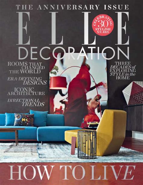 英国版 Elle Decoration 时尚家居装修装饰杂志 2019年6月刊 谷博杂志馆