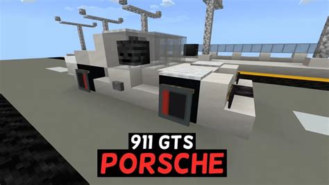 Porsche 911 Gts Minecraft Map