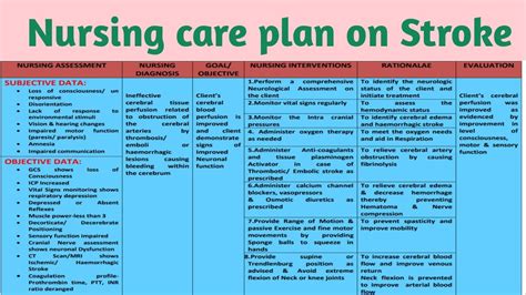 Nursing Care Plan Cerebrovascular Accident Cva Nursing Crib The Best Porn Website